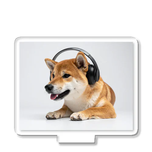 しばいぬヘッドホン Acrylic Stand