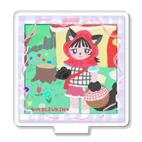 おでかけうるずきん Acrylic Stand