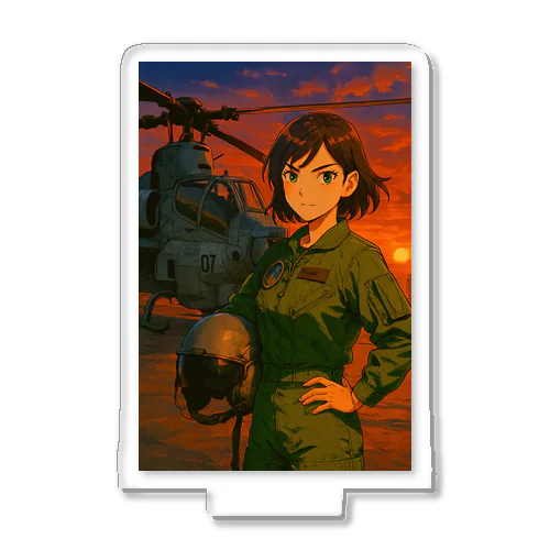 AH-1Z女性パイロット Acrylic Stand