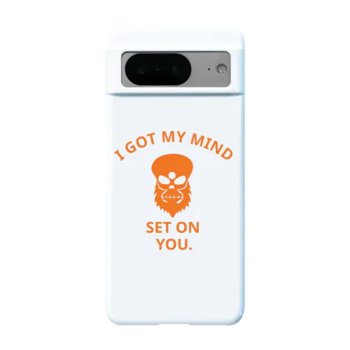 I GOT MY MIND SET ON YOU.(橙) Android Smartphone Case