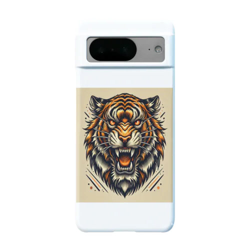 Roaring Tiger - 荒ぶる虎の咆哮 Android Smartphone Case