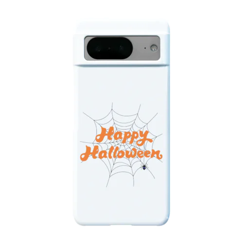 スパイダーウェブのハロウィン招待状　≪mayumi作≫ Android Smartphone Case