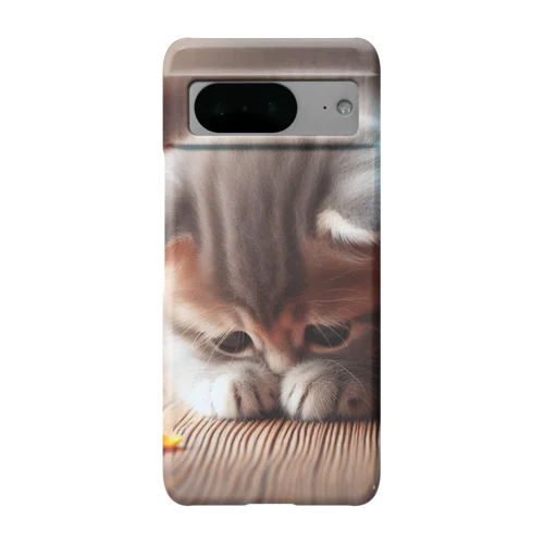 花瓶を倒して意気消沈のこにゃんこ Android Smartphone Case