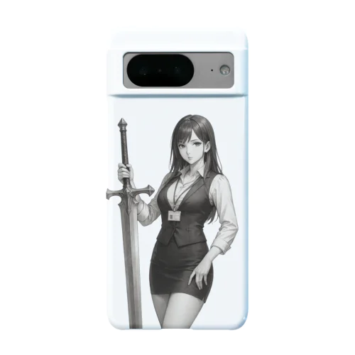 OL×武器（大剣）背景透過-墨のしらべ- Android Smartphone Case