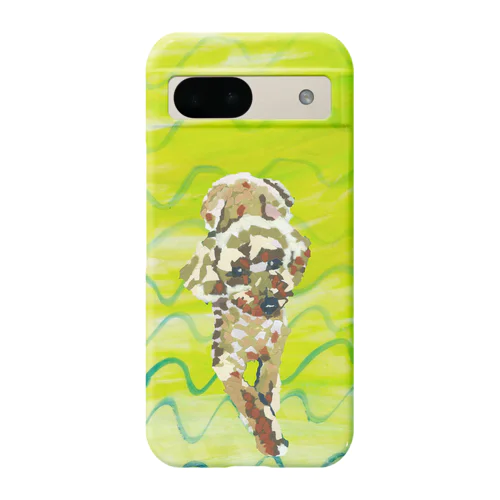 トイプードルのぷー(ちぎり絵) Android Smartphone Case