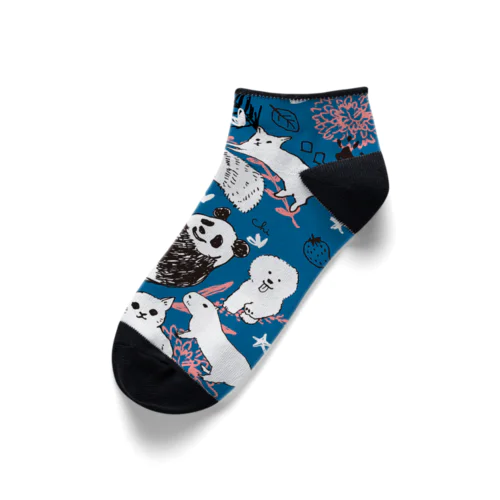 どうぶつくつしたB-01 Ankle Socks