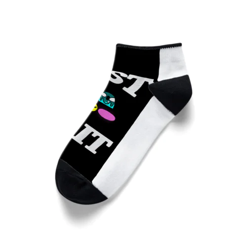 かわちぃ黒い鳥 Ankle Socks