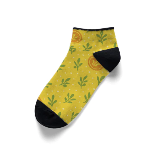 Citrus Carnival Ankle Socks