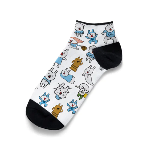 形態変化してるウー Ankle Socks