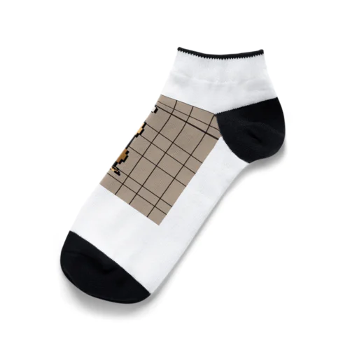 ドット絵ミーアキャット Ankle Socks