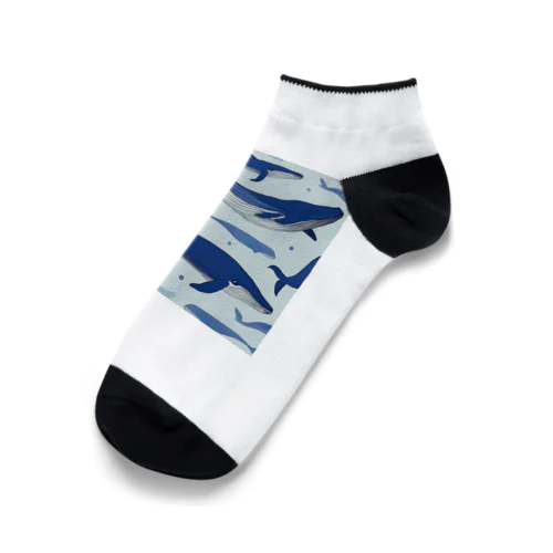 くじら達 Ankle Socks