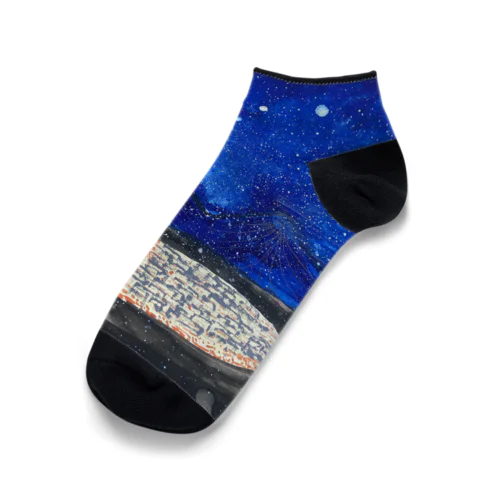町と夜景 Ankle Socks