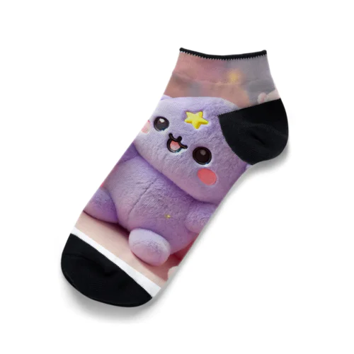 💜 悪夢もストレスも食べちゃう🍬フワモン 💜 Ankle Socks