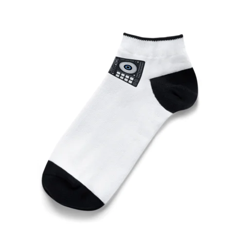 シンプルなDJコントローラーのイラストです! Ankle Socks