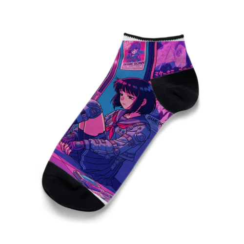 8bit to Future5 Ankle Socks