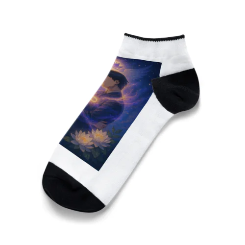 ツインレイ一ヒーリングアートグッズ Ankle Socks