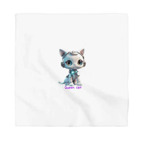 Queen Cat-Roid Bandana