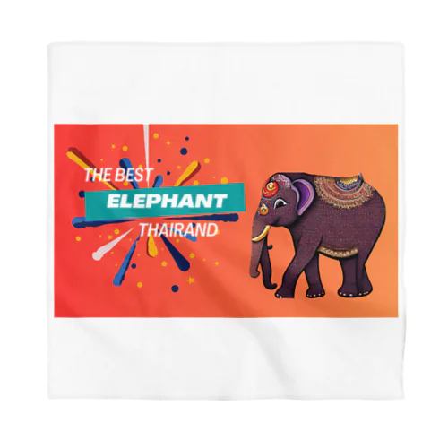 🐘THE BEST ELEPANT(ザ　ベスト　エレファント） Bandana