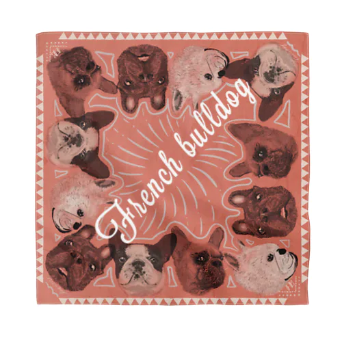 2023 A/W フレブル【スモーキーピンク】 Bandana