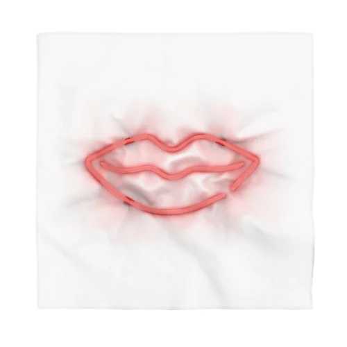 唇のネオンサイン Bandana