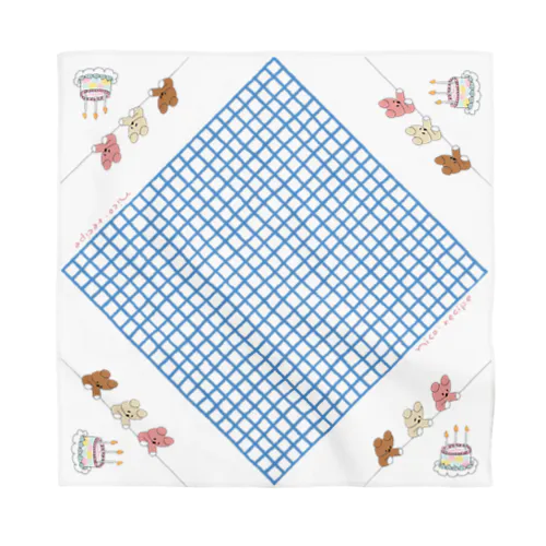 くまぐまのパーティー Bandana