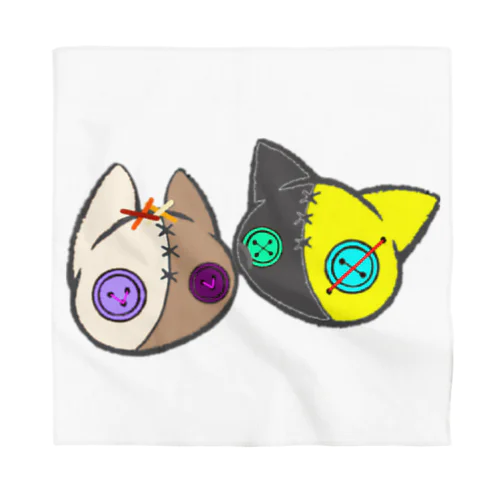 【つむぎはぎシリーズ】トラとウマ Bandana