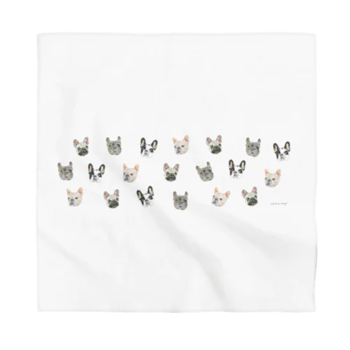 ブヒがいっぱい Bandana