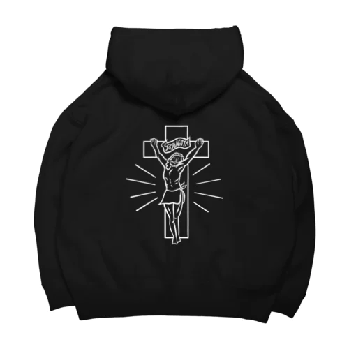 ととのうキリスト【サウナガスキ】 Big Hoodie