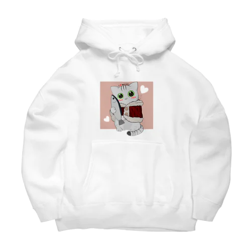 冬マグロマロちゃん Big Hoodie