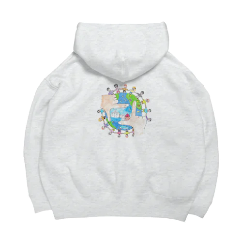 世界のどこかで誰かがあなたを Big Hoodie