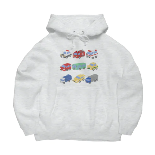 のりものイラスト Big Hoodie