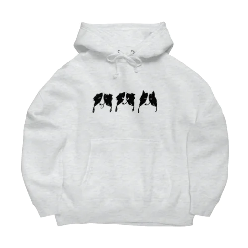 ひょうじょうゆたかいぬ Big Hoodie