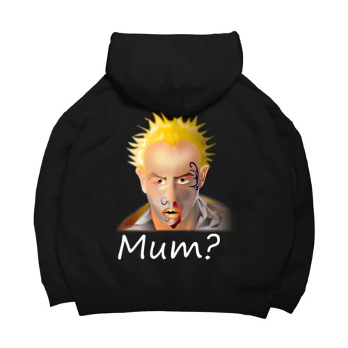 Mum?(white) Big Hoodie