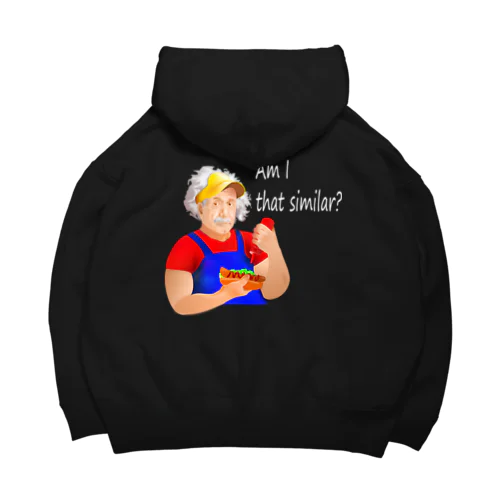 Am I That Similar?(white) Big Hoodie