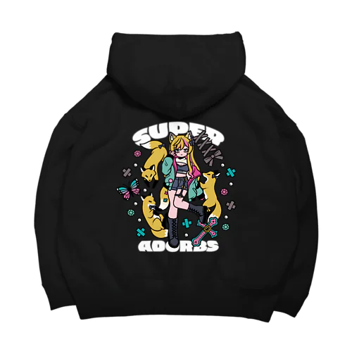 【dark】Super Adorbs！ Big Hoodie