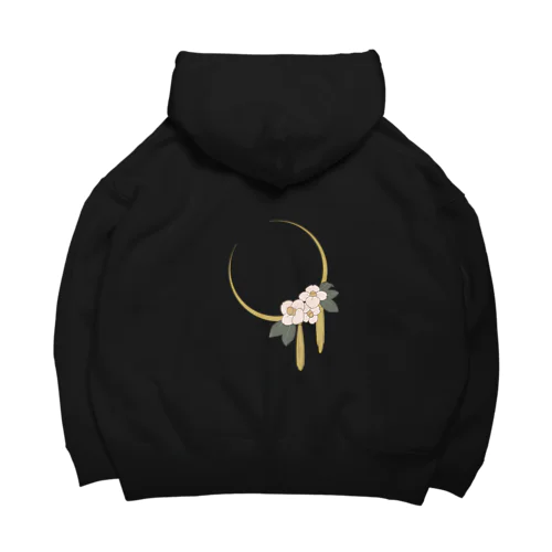白椿ビッグシルエットパーカー Big Hoodie