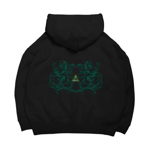 Green Plots Big Hoodie