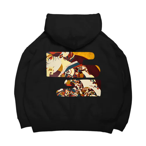 ねじ梅に束熨斗 Big Hoodie