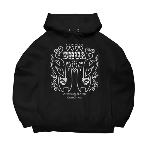 SHUA original ホワイトロゴ Big Hoodie