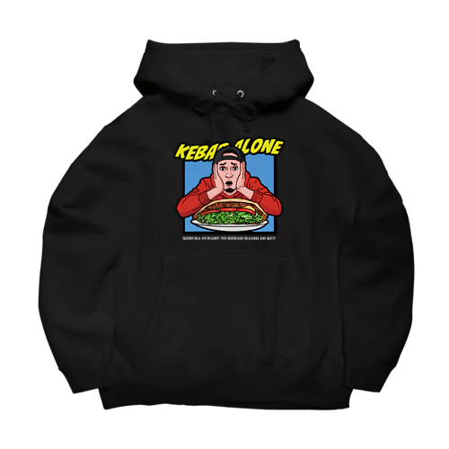 ビッグシルエットパーカー（ケバブアローン／ブラック） Big Hoodie