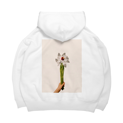 collage ビッグシルエットパーカー