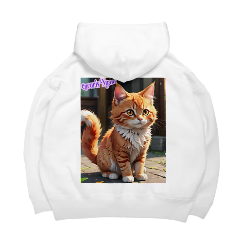 りこりすにゃんと「赤毛のニャン」 Big Hoodie
