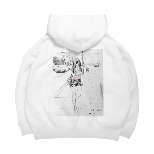 隠れた宝石を探す人 Big Hoodie