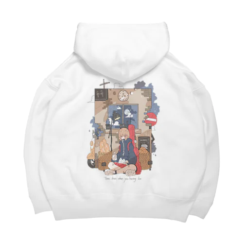 「ねことベーカリー🥖」夜ver. Big Hoodie