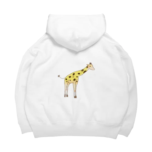 きりんです。 Big Hoodie