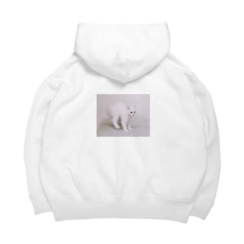威嚇ねこ Big Hoodie