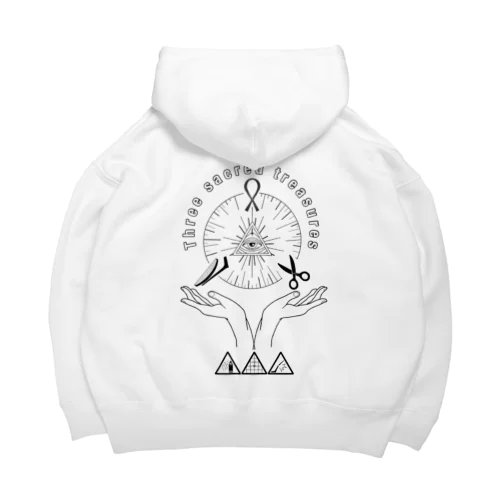 かみのけいじるひとたちシリーズ(和) Big Hoodie