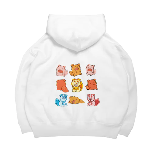 シーサーと愉快な仲間たち Big Hoodie
