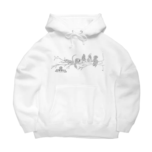 モモンガの枝 Big Hoodie