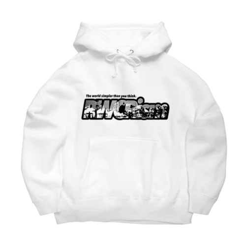 RWCRism 夜景 WHITE Big Hoodie